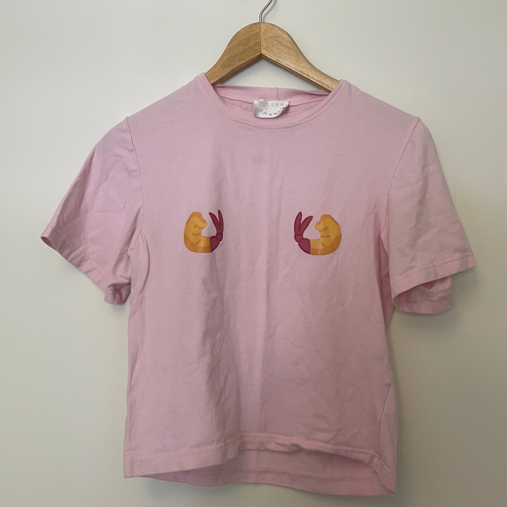 Helena Fanada Shrimp Emoji Shirt